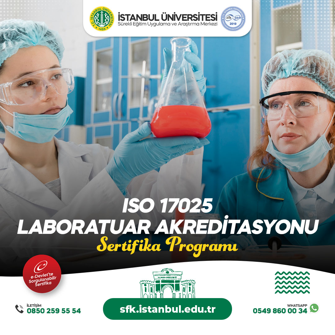 ISO 17025 Laboratuvar Akredisyonu Sertifika Programı